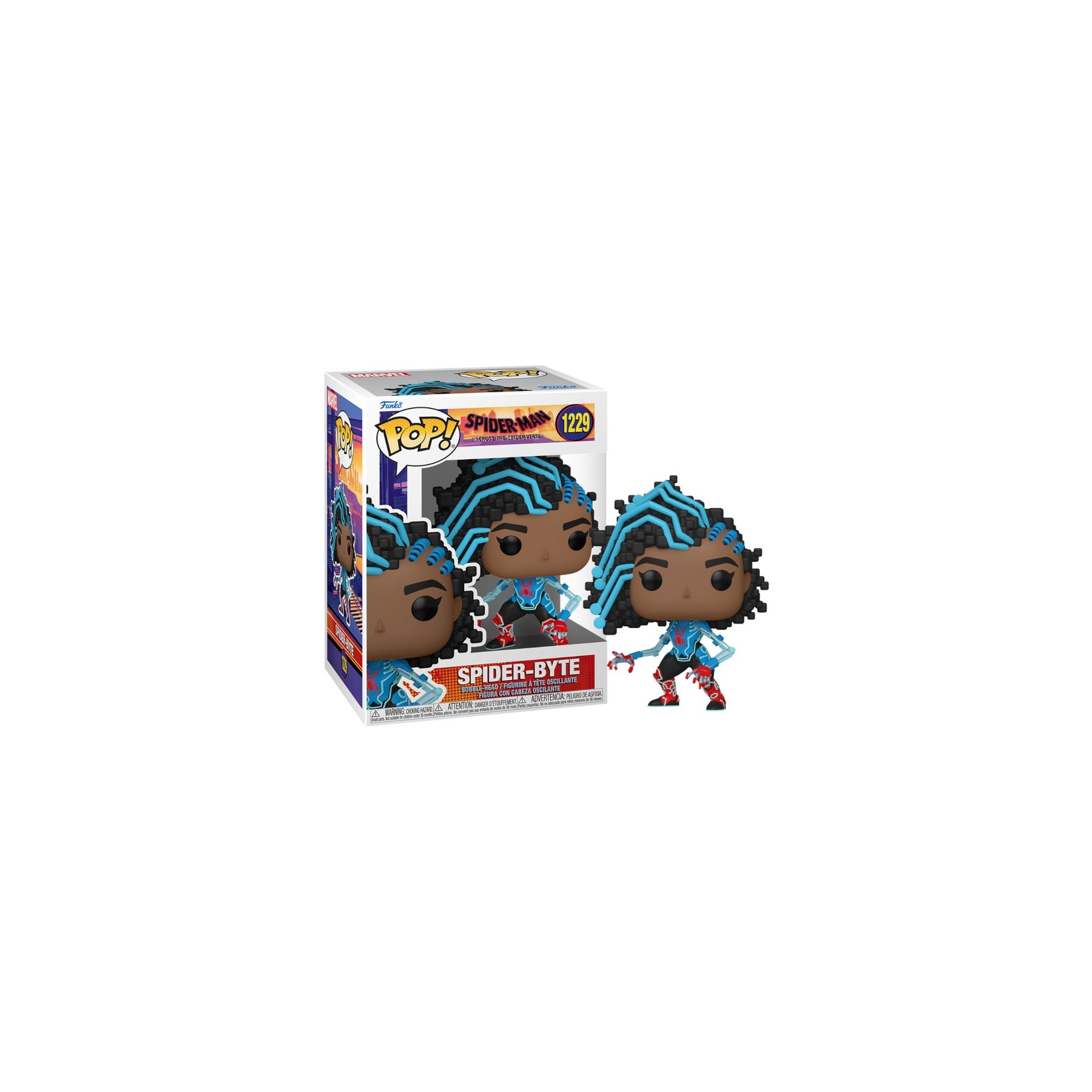 FUNKO POP! SPIDER MAN ACROSS THE SPIDERVERSE: SPIDER-BYTE (1229)