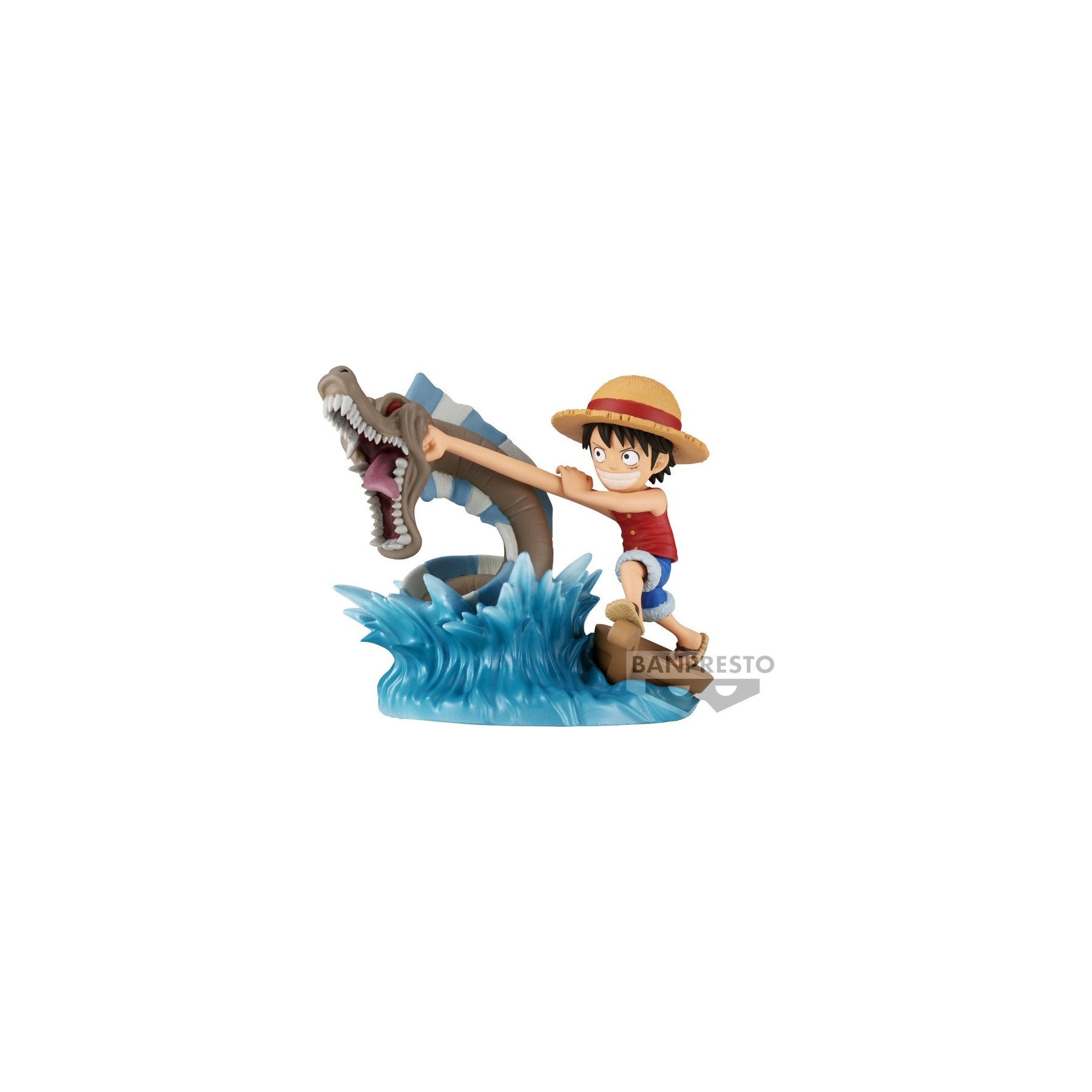 BANPRESTO ONE PIECE WORLD LOG STORIES-MONKEY.D.LUFFY VS LOCAL SEA MONSTER-
