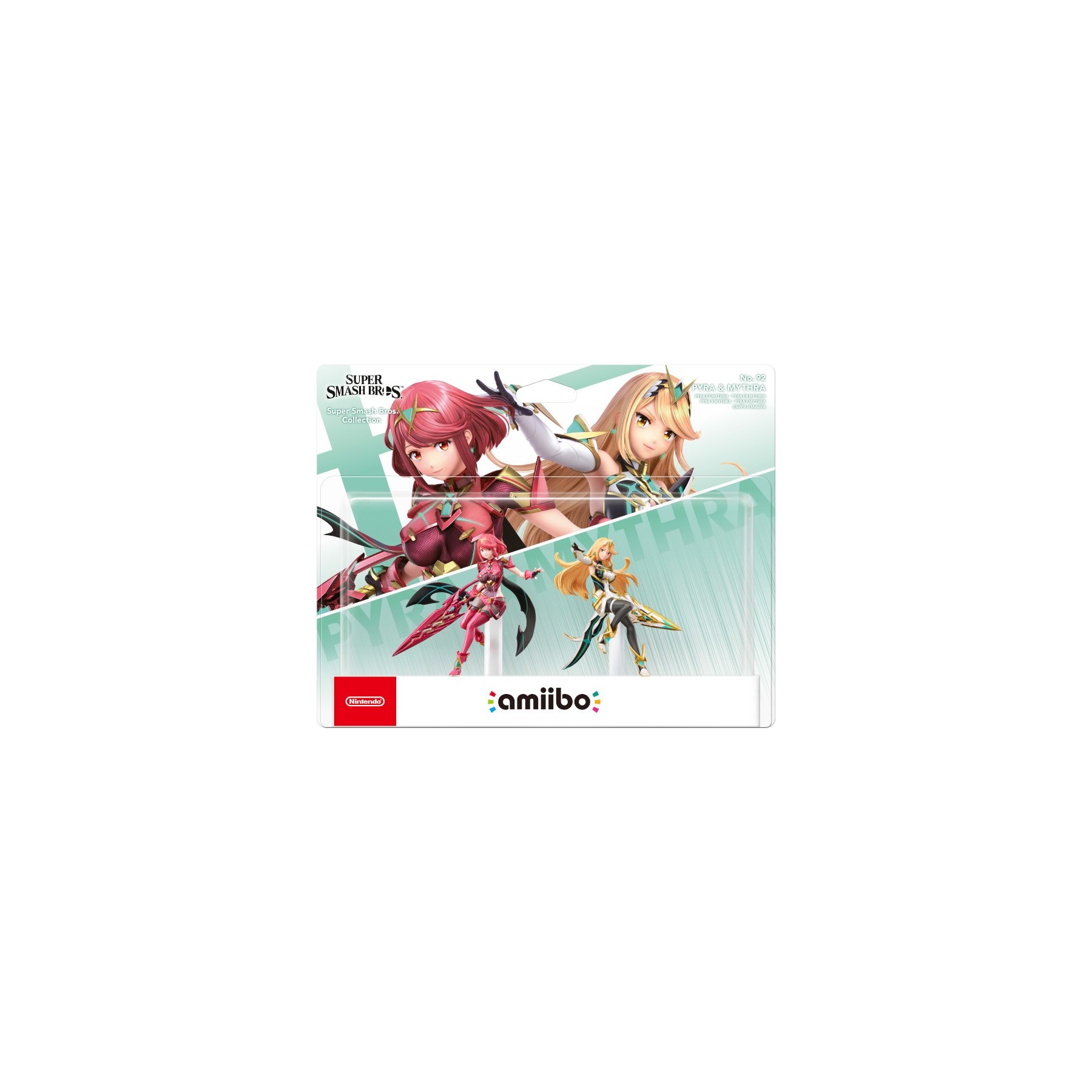 AMiiBO S. SMASH BROS:PYRA & MYTHRA (PACK 2 FIGURAS) (IMP)