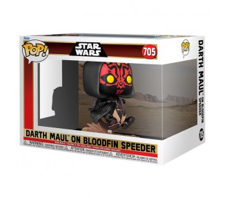 Figura Pop Rides Deluxe Star Wars Darth Maul On Bloodfin Spe