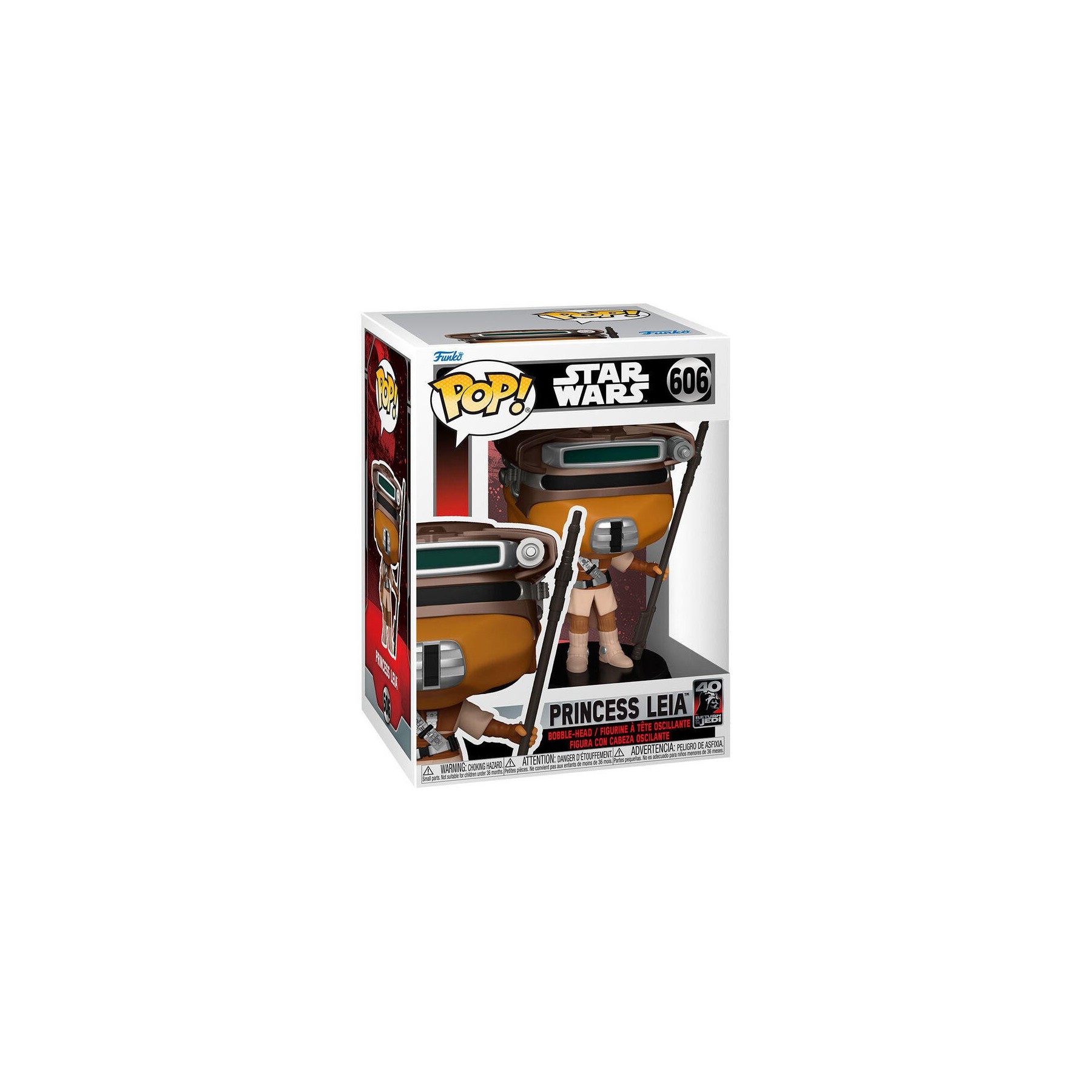 Figura Pop Star Wars 40Th Princess Leia