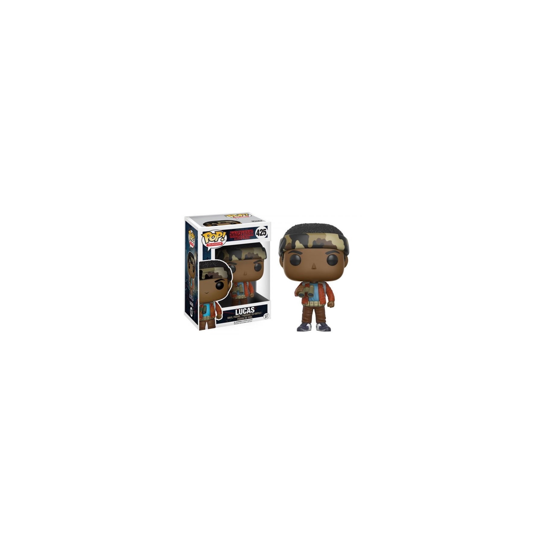 Figura Vinyl Pop! Stranger Things Lucas With Binoculars