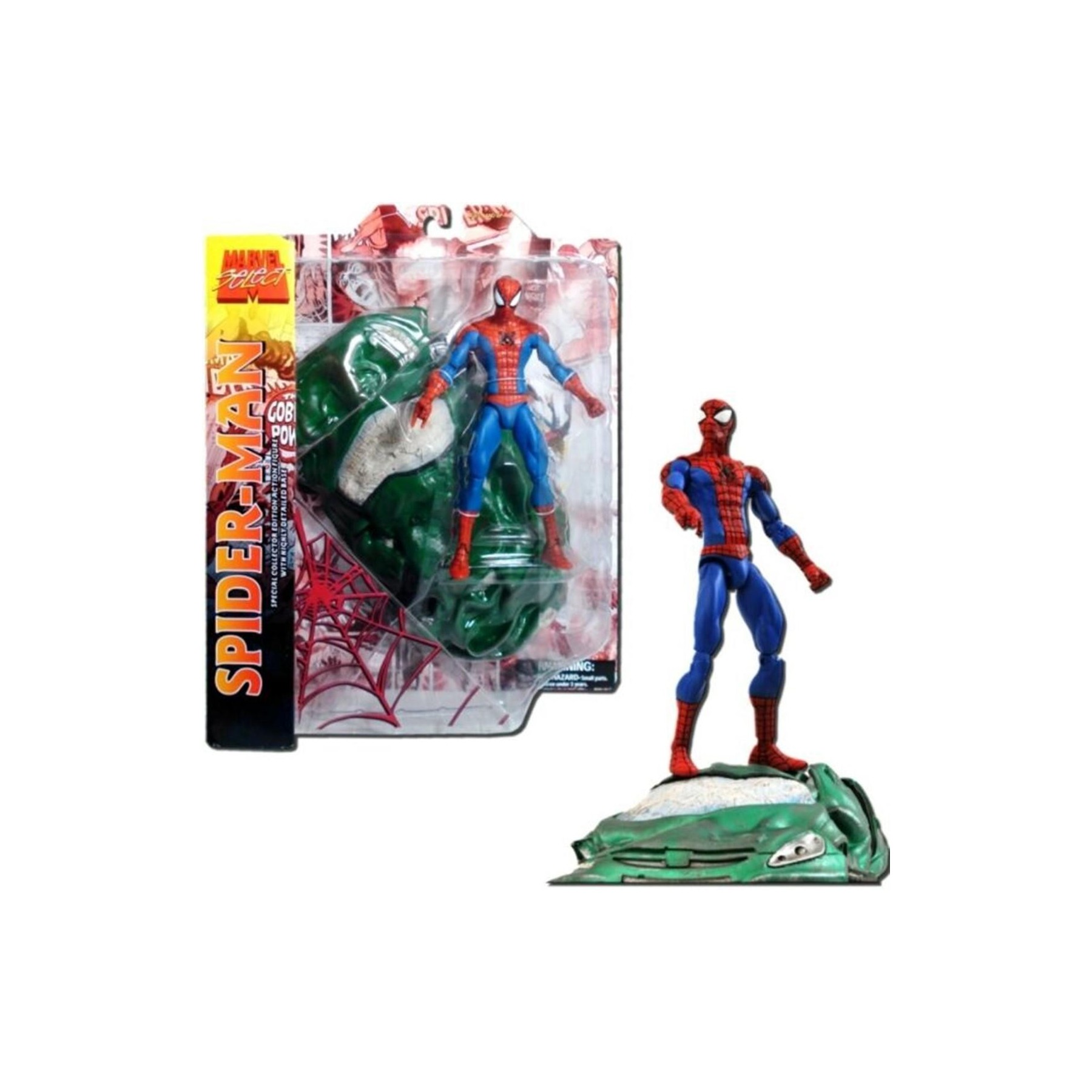 Figura Spiderman Marvel Select 20Cm