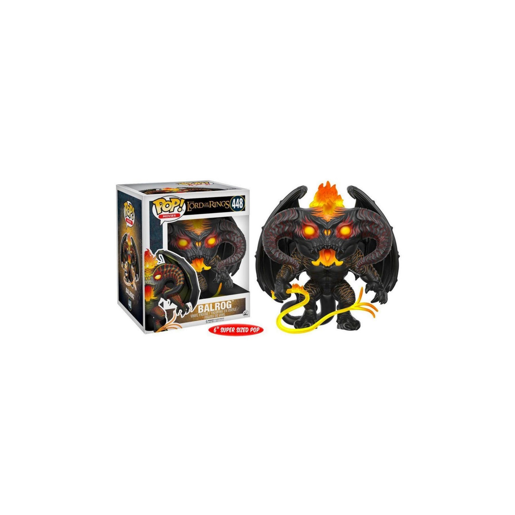 Figura Funko Pop El Señor De Los Anillos Balrog 15Cm