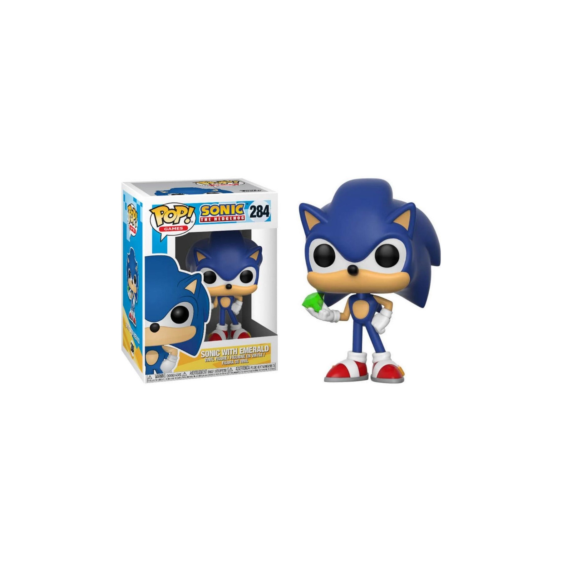 Figura Funko Pop Sonic With Emerald