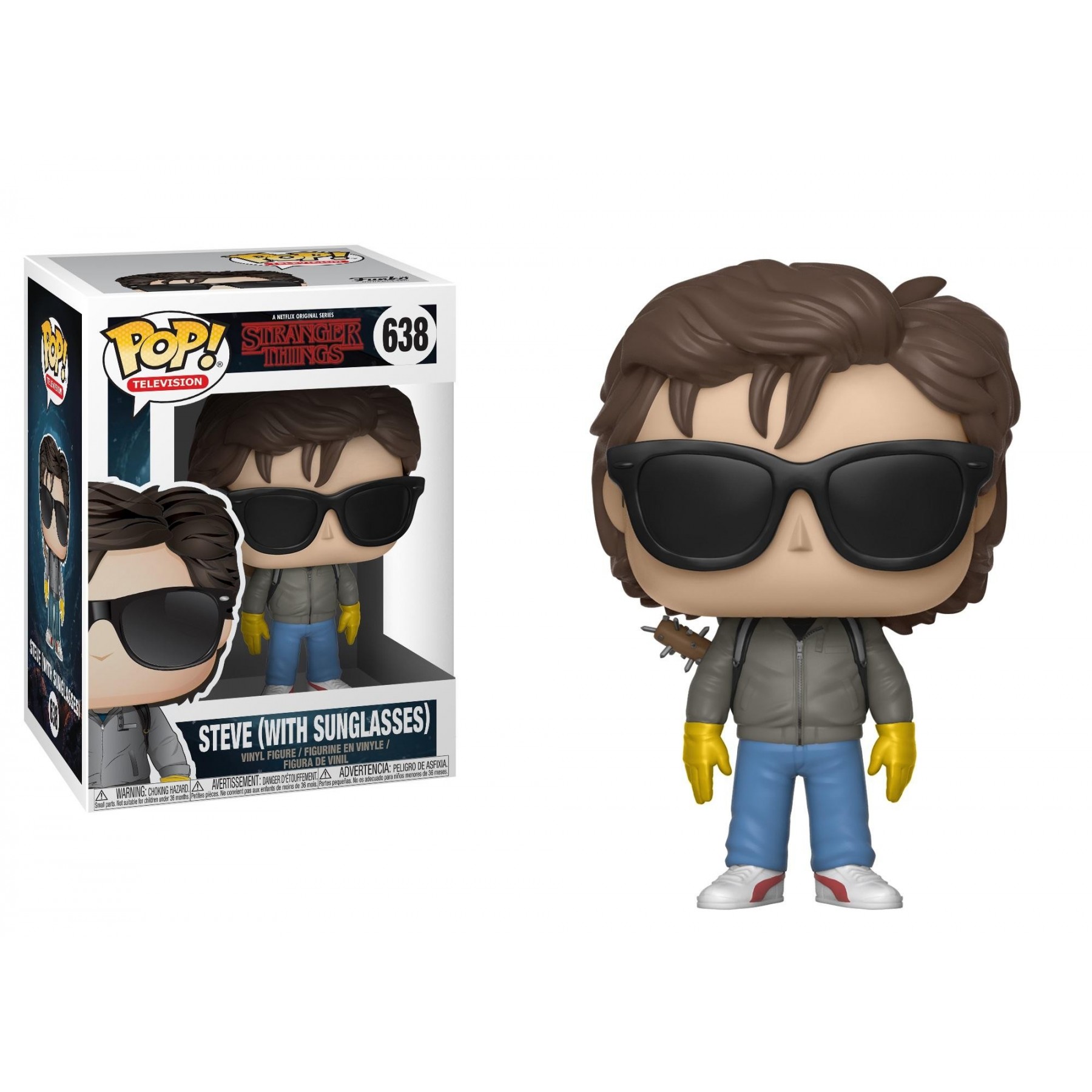 Figura Pop Stranger Things Steve With Sunglasses Series 2 Wa