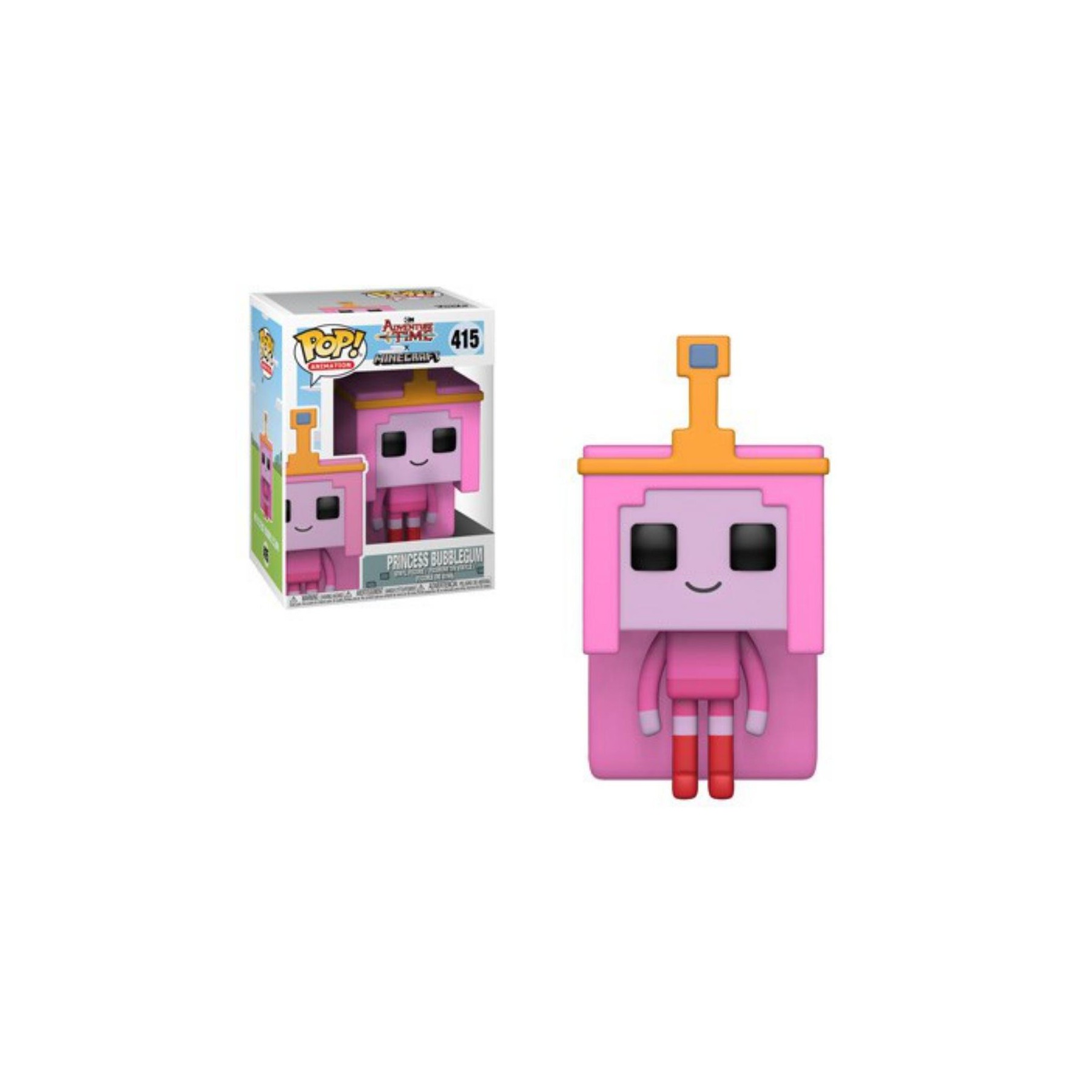 Figura Funko Pop Adventure Time Minecraft Princess Bubblegum
