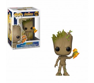 Figura Pop Marvel Infinity War Groot Stormbreaker