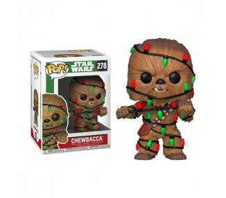 Figura Funko Pop Star Wars Holiday Chewie With Lights