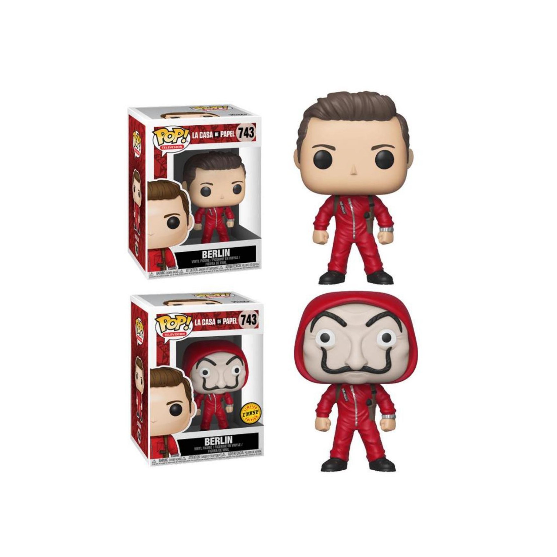 Figura Pop La Casa De Papel Berlin