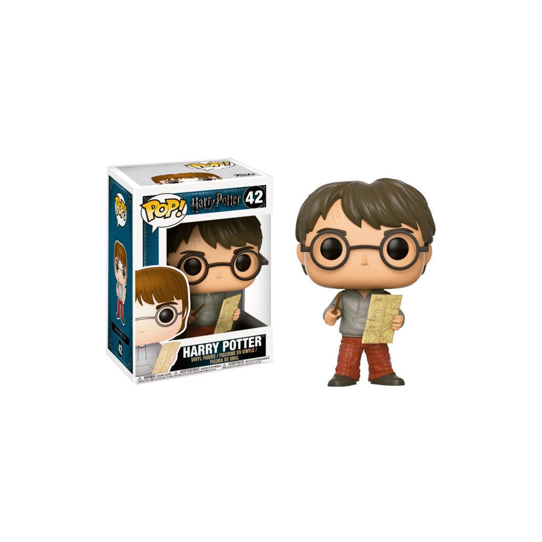 Figura Funko Pop Harry Potter Con Mapa Del Merodeador