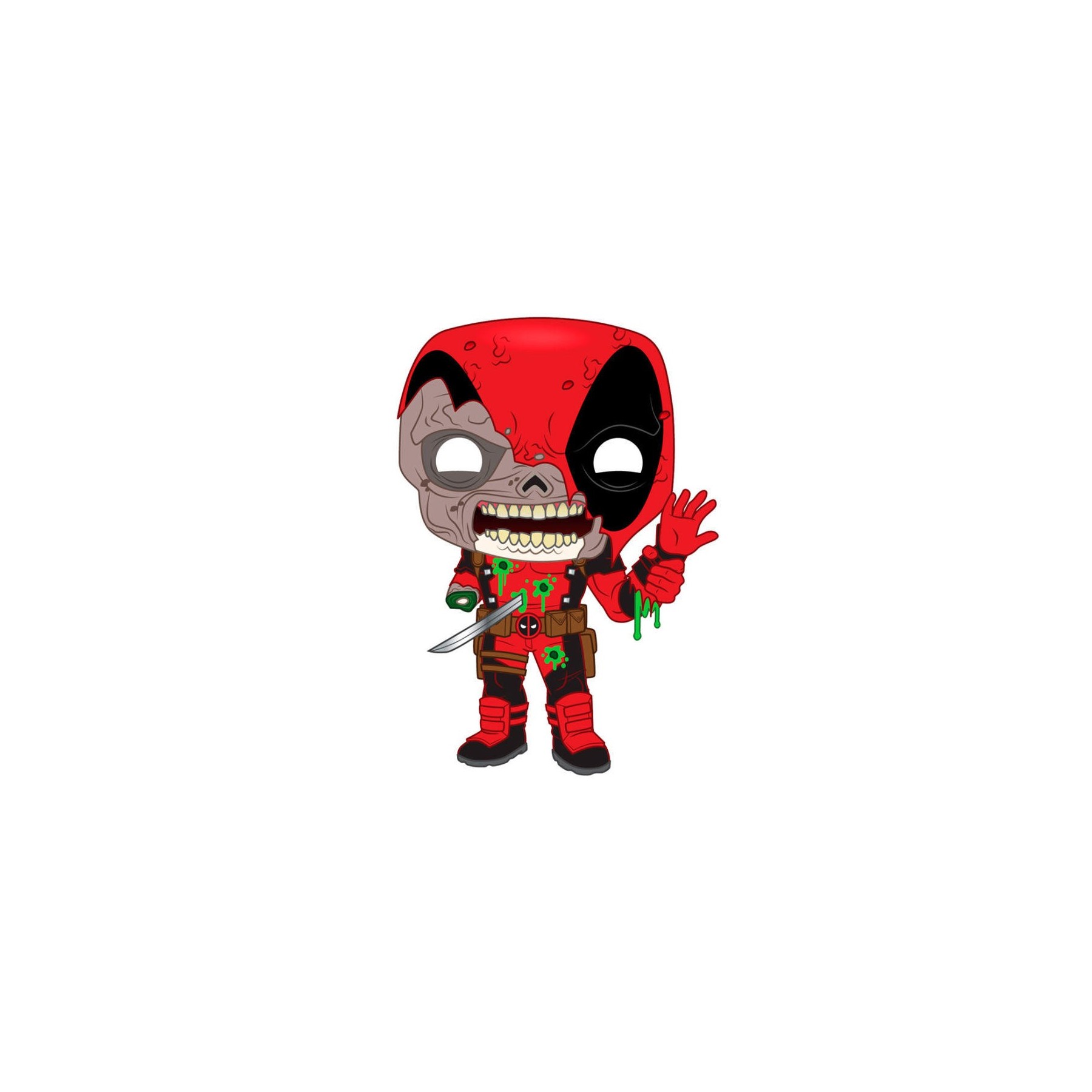 Figura Pop Marvel Zombies Deadpool