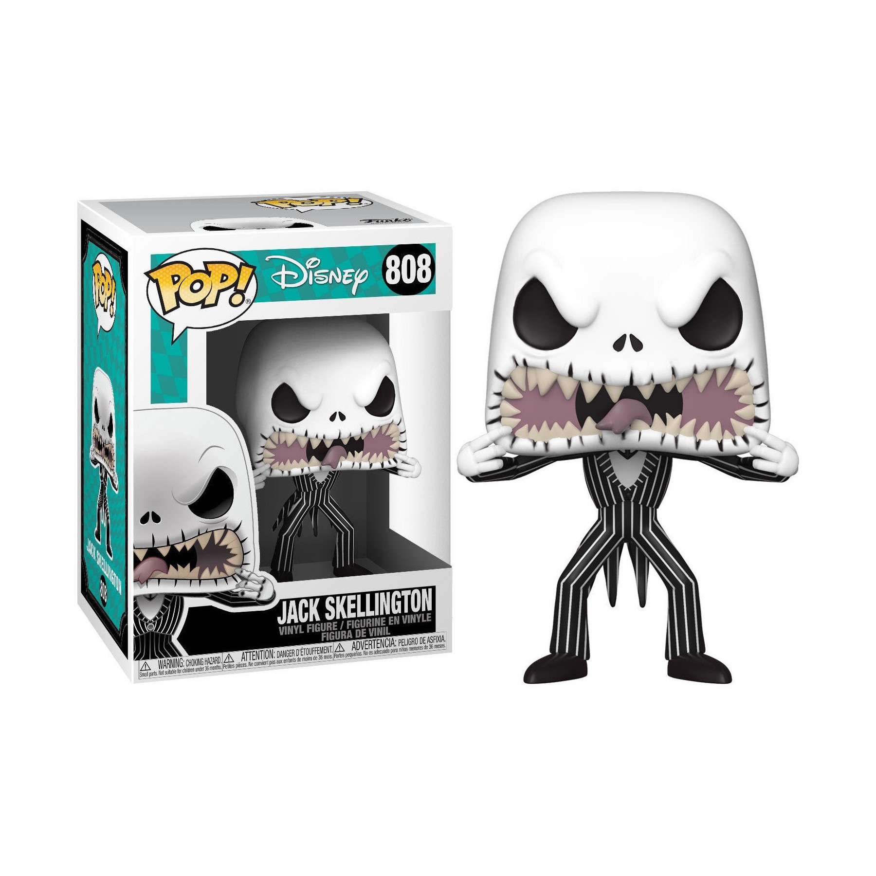 Pop Disney Pesadilla Antes De Navidad Jack Scary Face