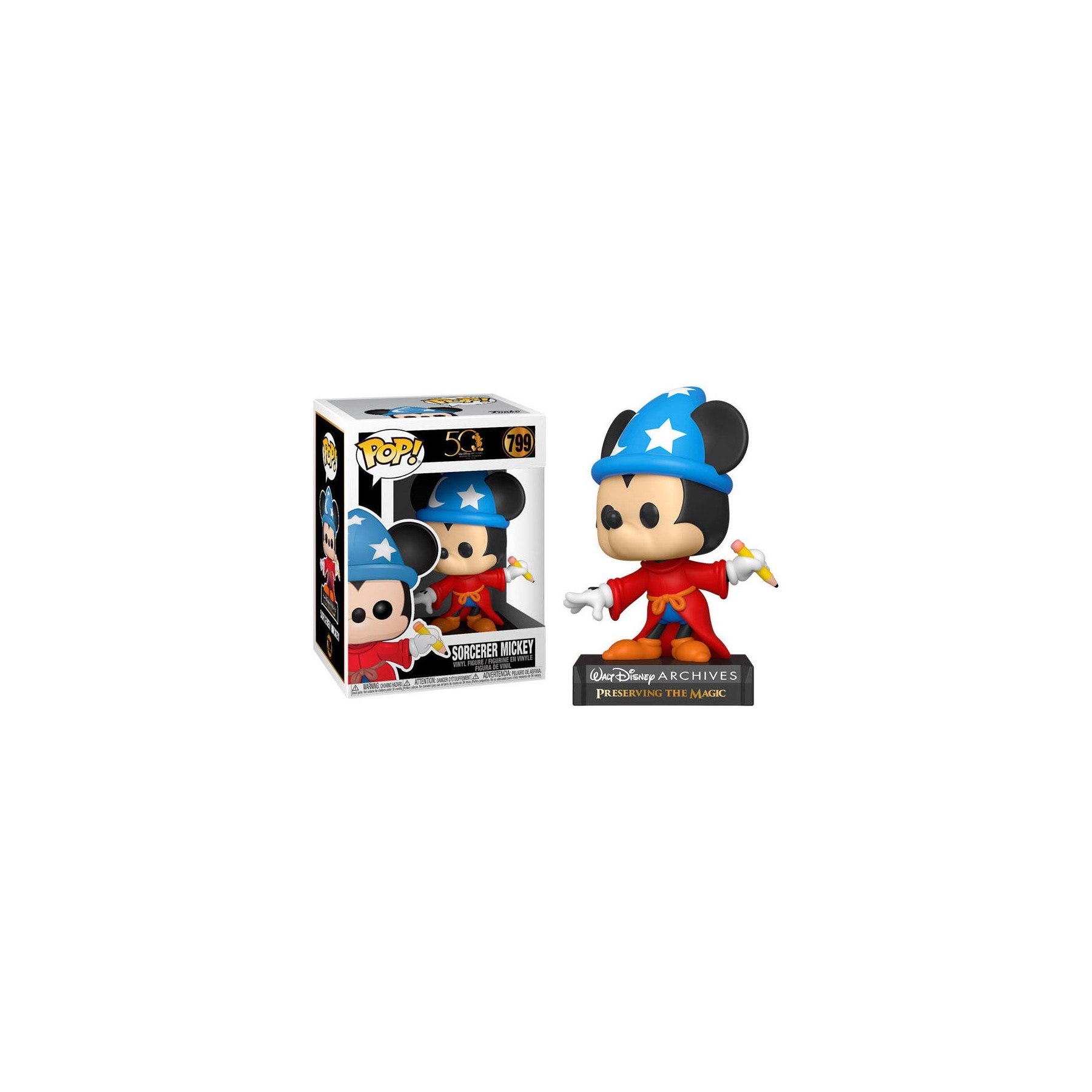 Figura Pop Disney Archives Sorcerer Mickey