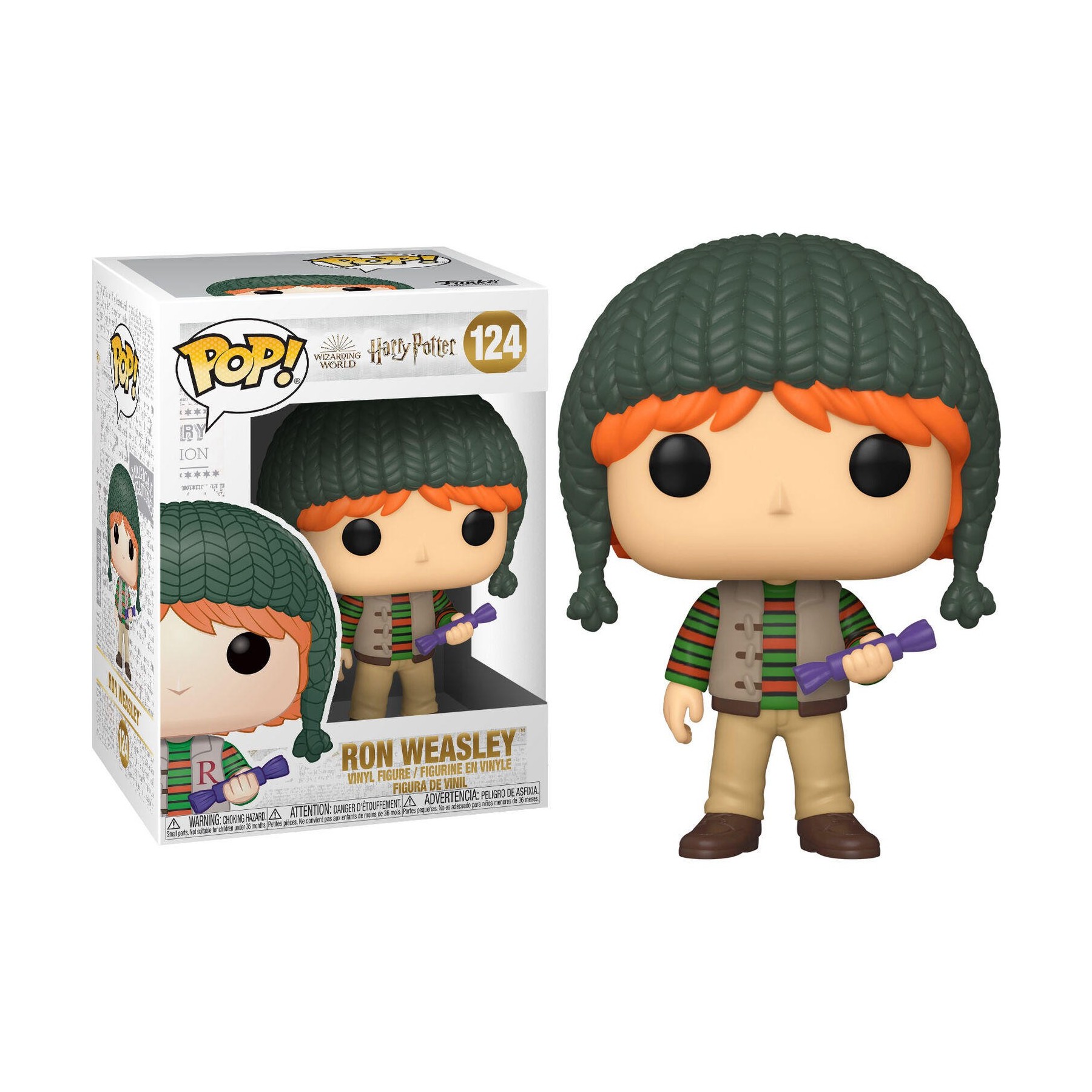 Figura Pop Harry Potter Holiday Ron Weasley