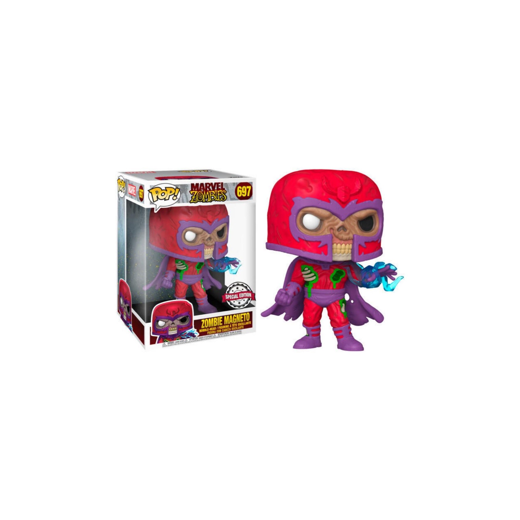 Figura Funko Pop Marvel Zombies Magneto 25Cm