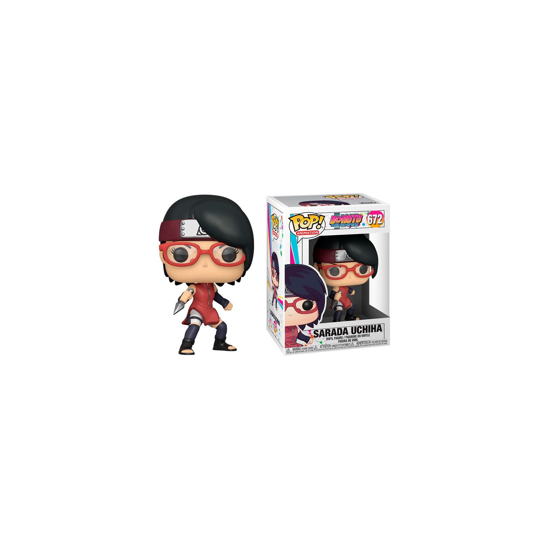 Figura Pop Boruto Sarada Uchiha