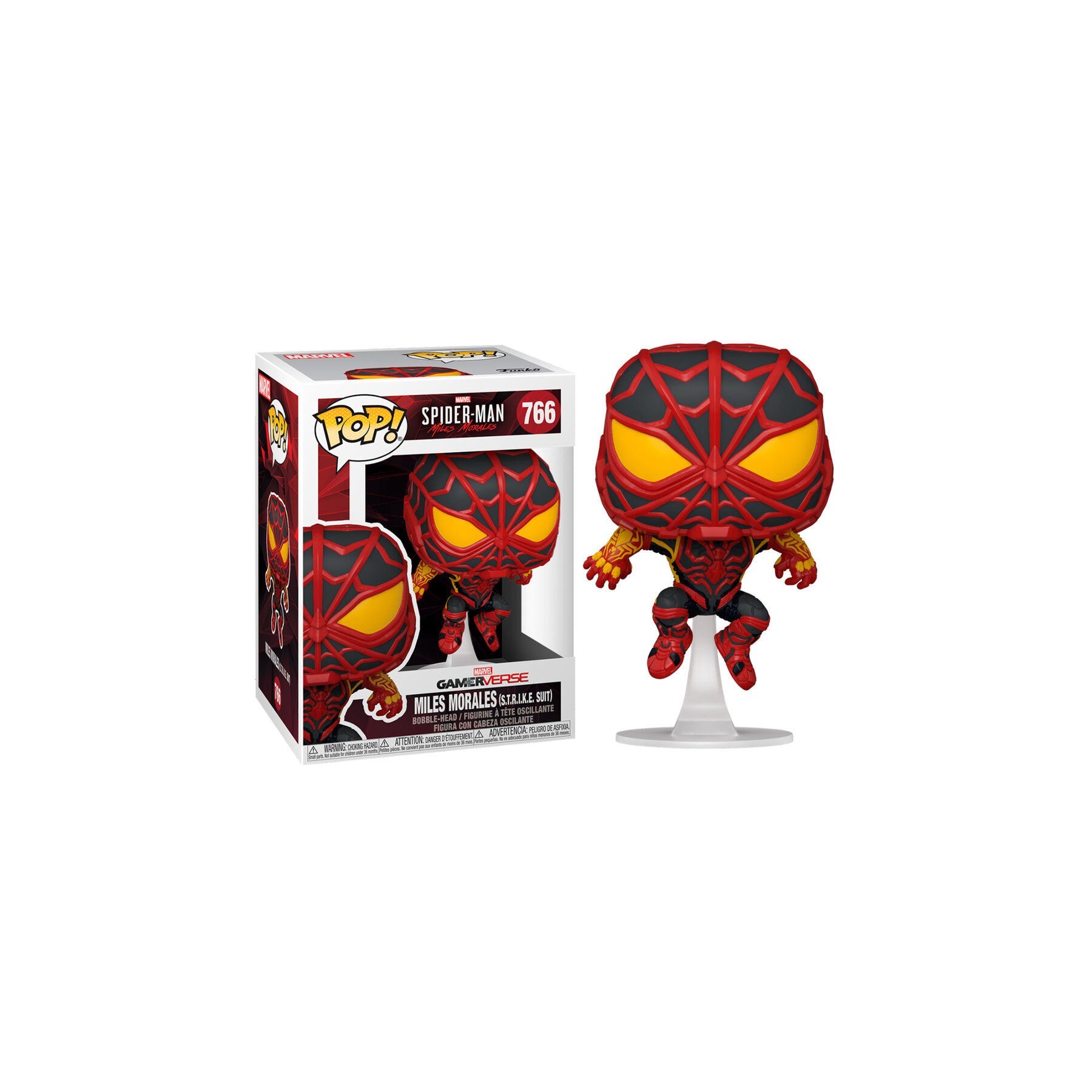 Figura Funko Pop Marvel Spider Man: Miles Morales Miles Mora