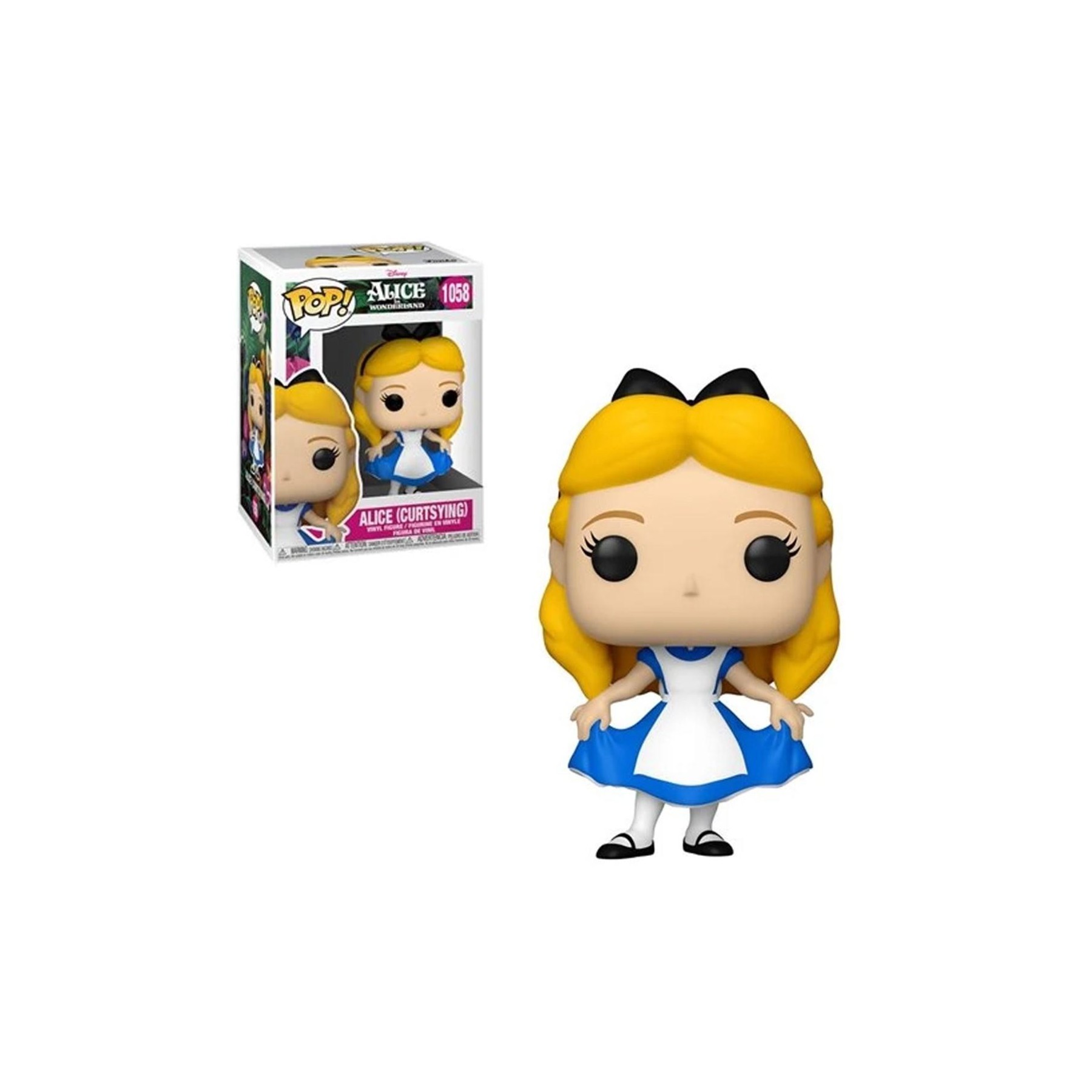Figura Pop Alice Curtsying Disney (Alice In Wonderland 70Th)