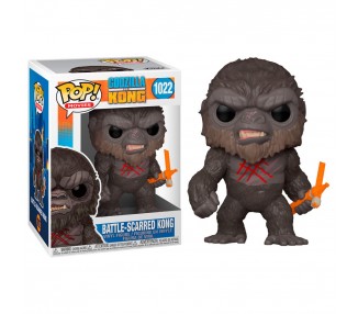 Figura Funko Pop Godzilla Vs Kong Battle Scarred Kong