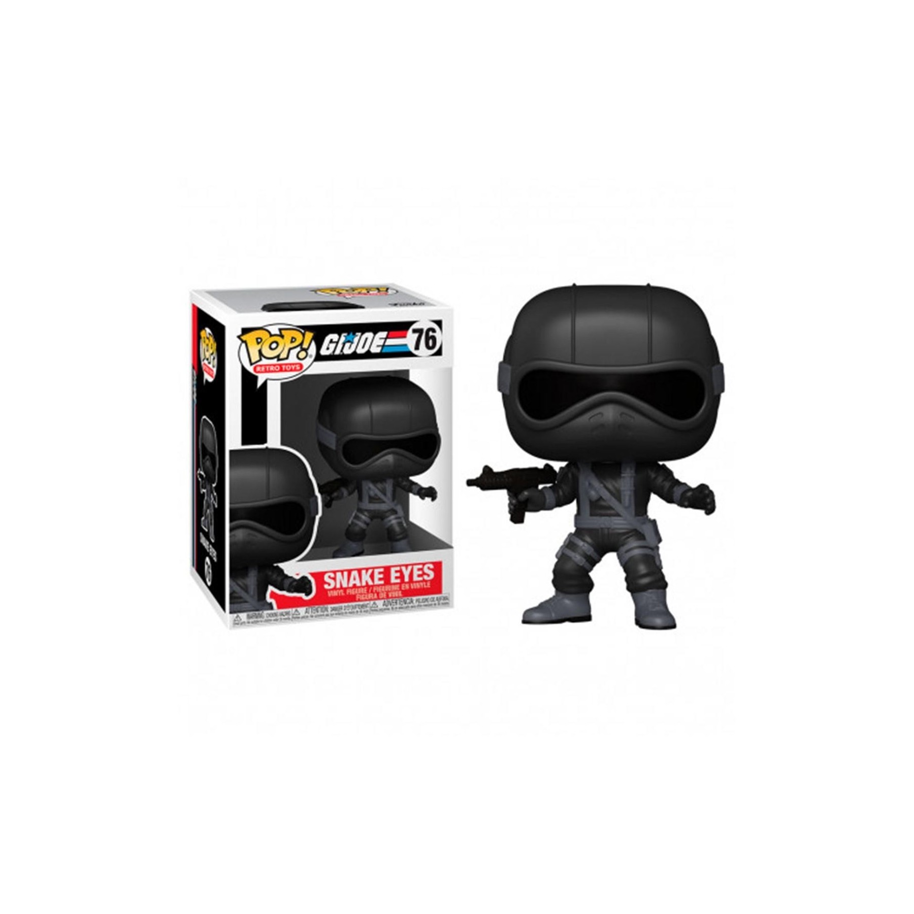 Figura Funko Pop G.I. Joe Snake Eyes V1