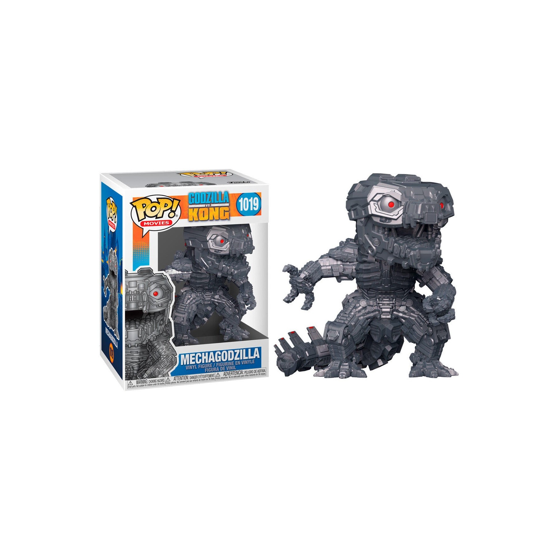 Figura Funko Pop Godzilla Vs Kong Mechagodzilla Metallic