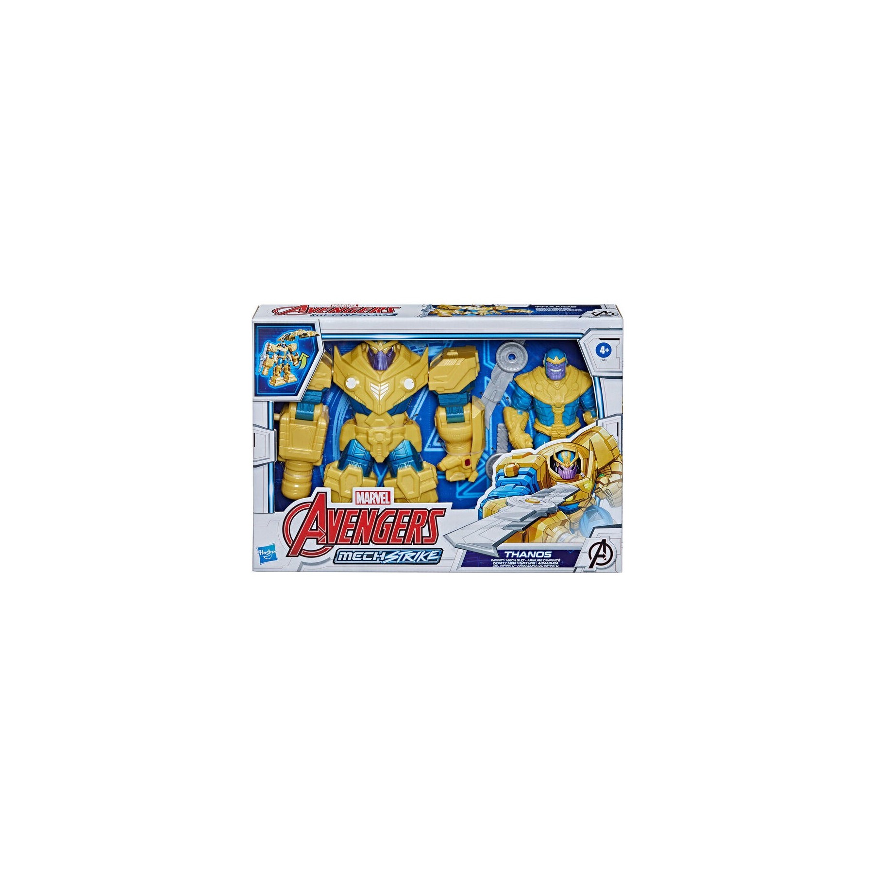 Figura Thanos Mech Vengadores Avengers Marvel 17Cm