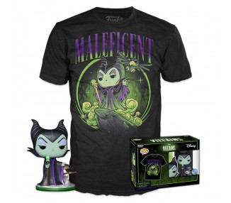 Disney (Villains) - Camiseta & Pop Maleficent M