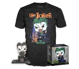 Set Figura Pop & Tee Dc Comics Jim Lee Joker
