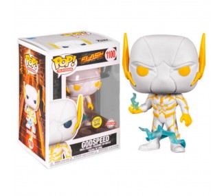 Figura Funko Pop Dc Comics The Flash Godspeed Glow In The Da