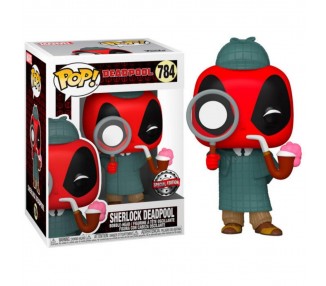 Figura Funko Pop Marvel Deadpool 30Th Sherlock Deadpool Excl