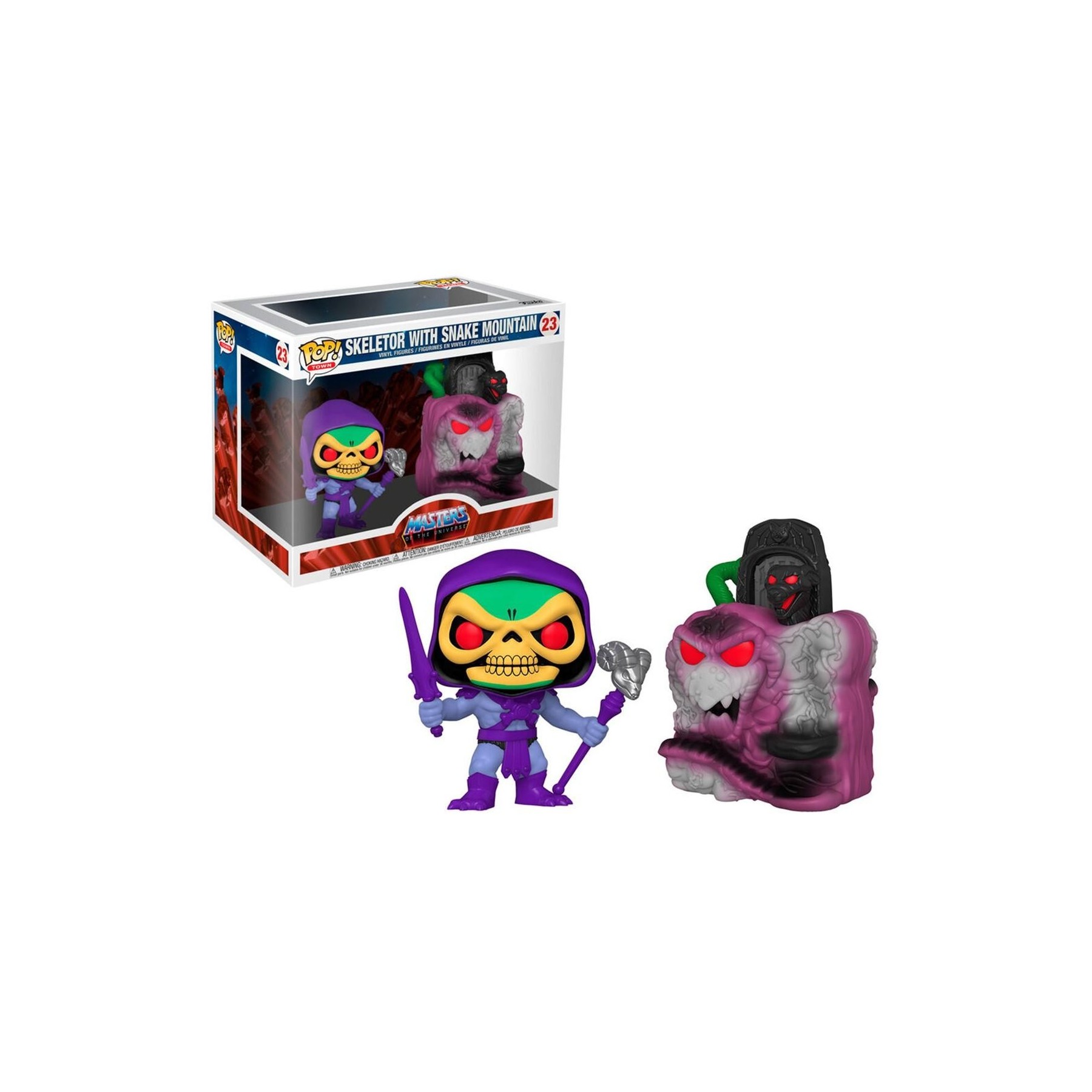 Figura Funko Pop Masters Of The Universe Town Skeletor With