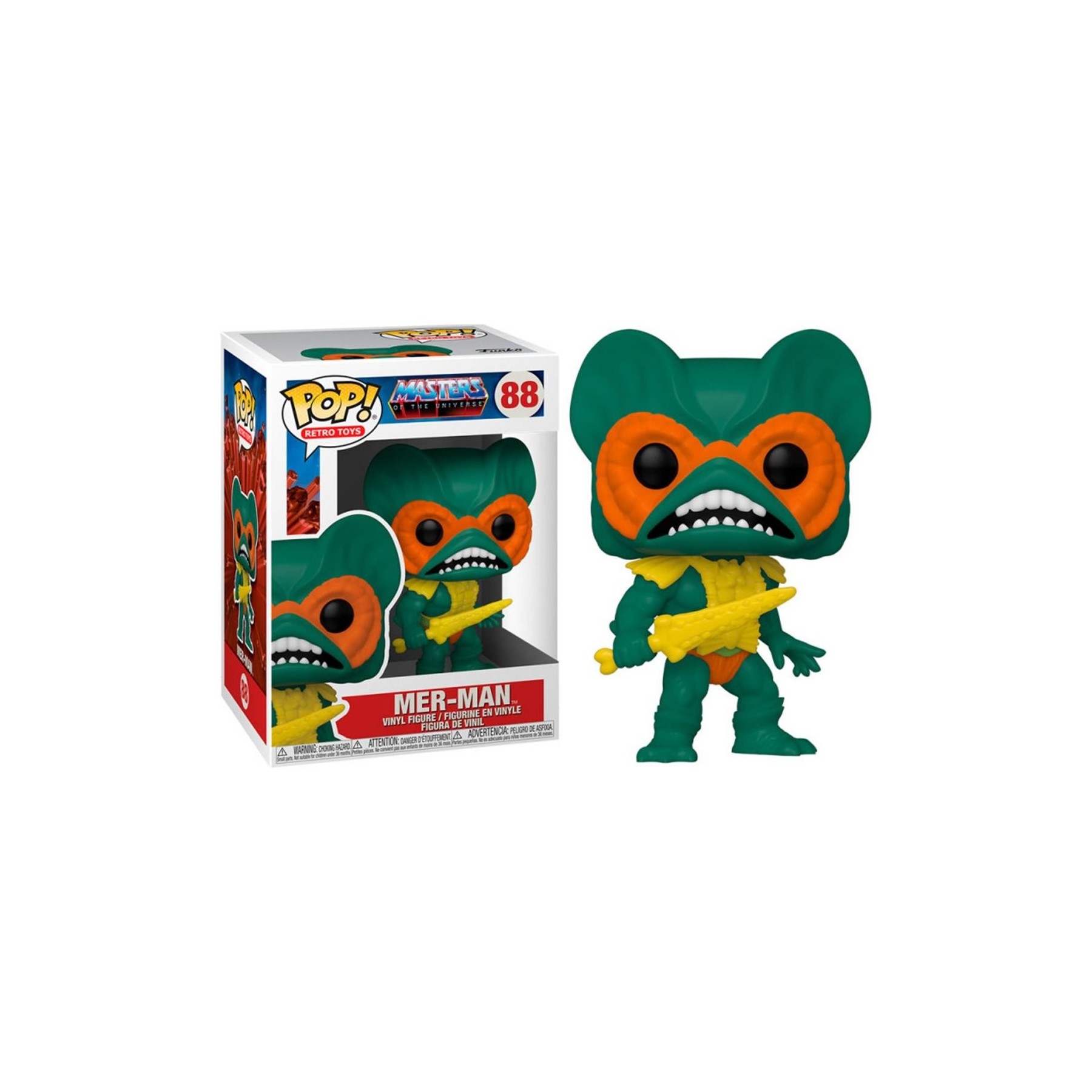 Figura Funko Pop Masters Of The Universe Mer Man