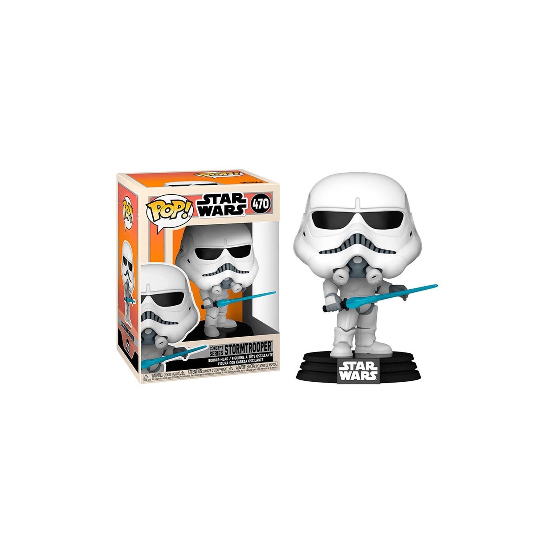 Figura Pop Star Wars Concept Series Stormtrooper
