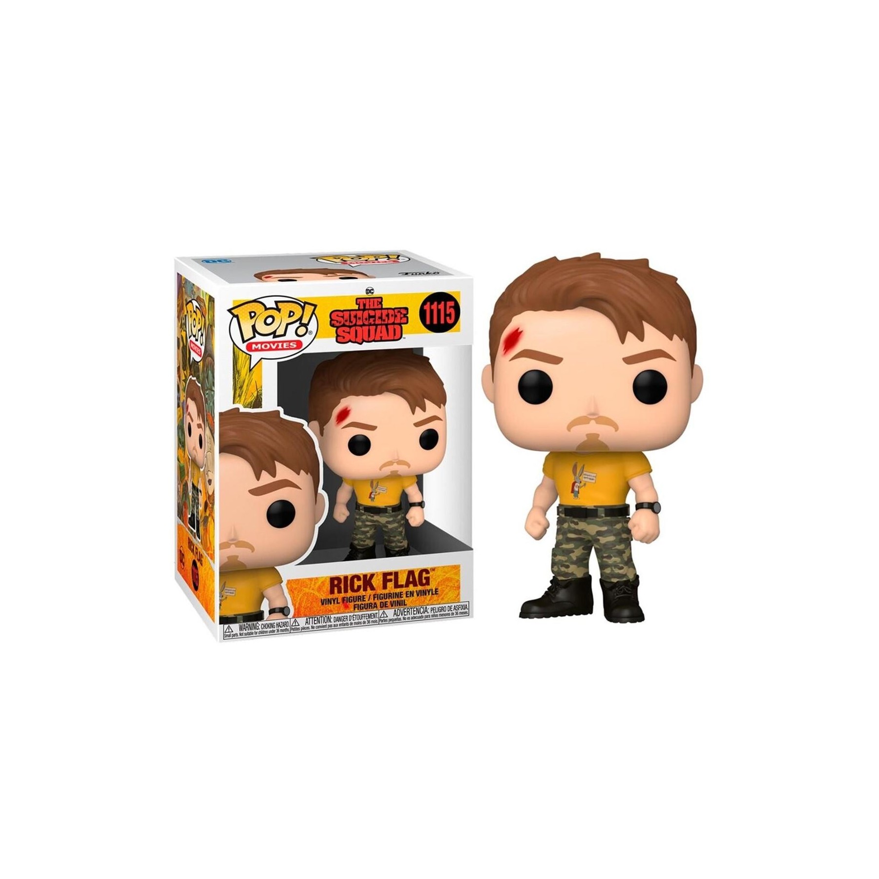 Figura Funko Pop Dc (The Suicide Squad) Rick Flag