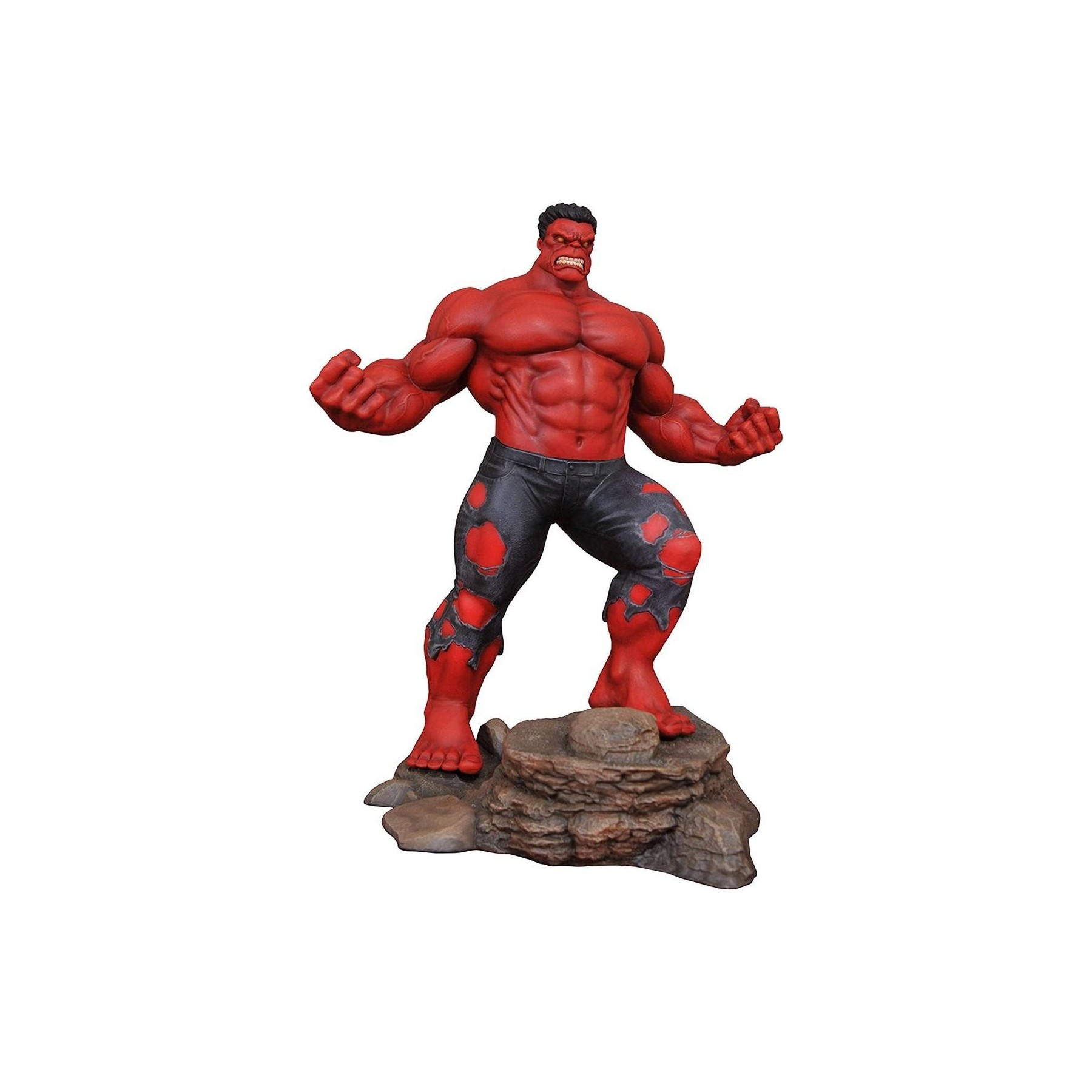 Figura Diorama Red Hulk Marvel 25Cm