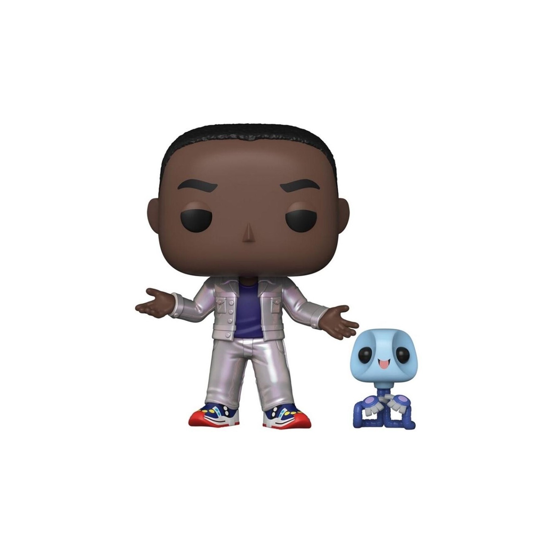 Figura Pop Space Jam 2 Ai G With Pete Buddy Metallic