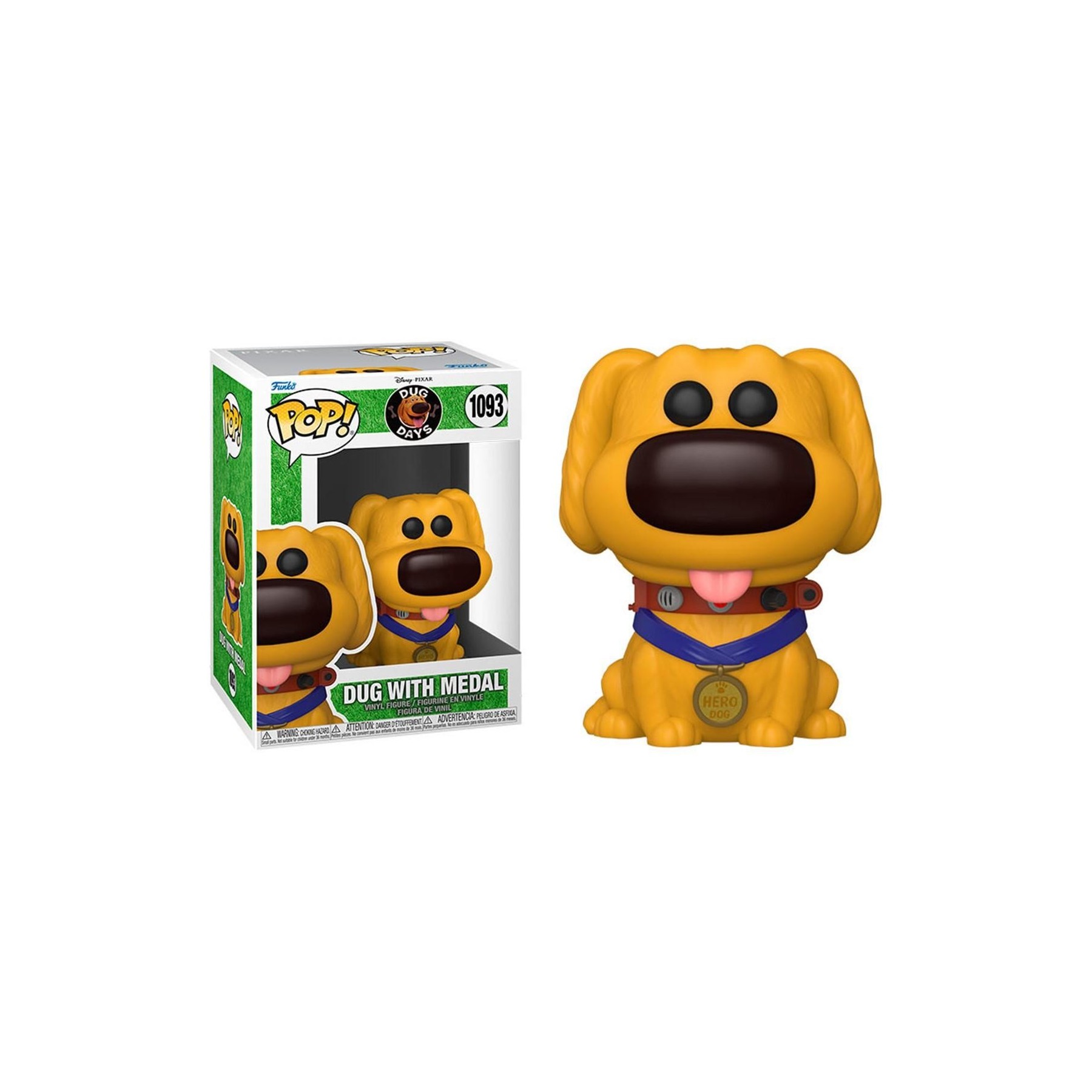 Figura Funko Pop Disney Dug Days Hero Dug