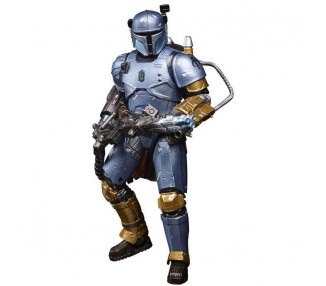 Figura Paz Vizla Carbonized Black Series Star Wars 15Cm