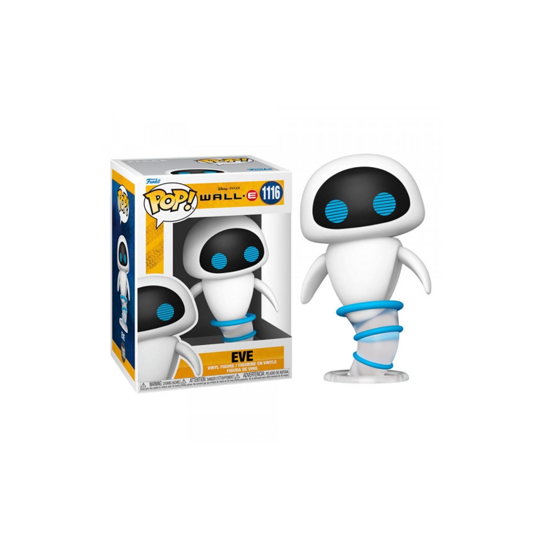 Figura Pop Disney Wall-E Eve Flying