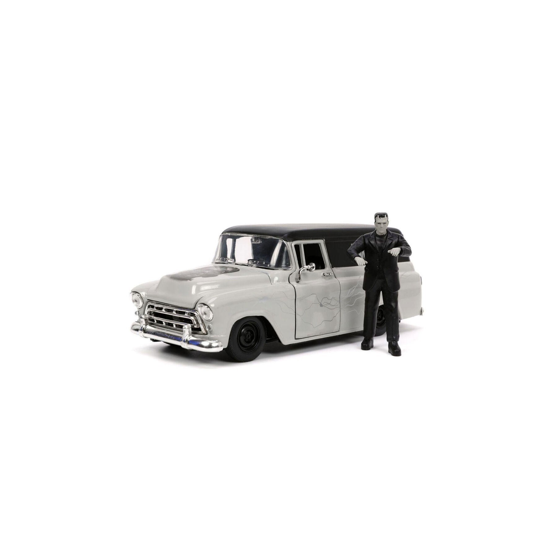 Set De Figura Y Coche Frankenstein Chevy Suburban 1957