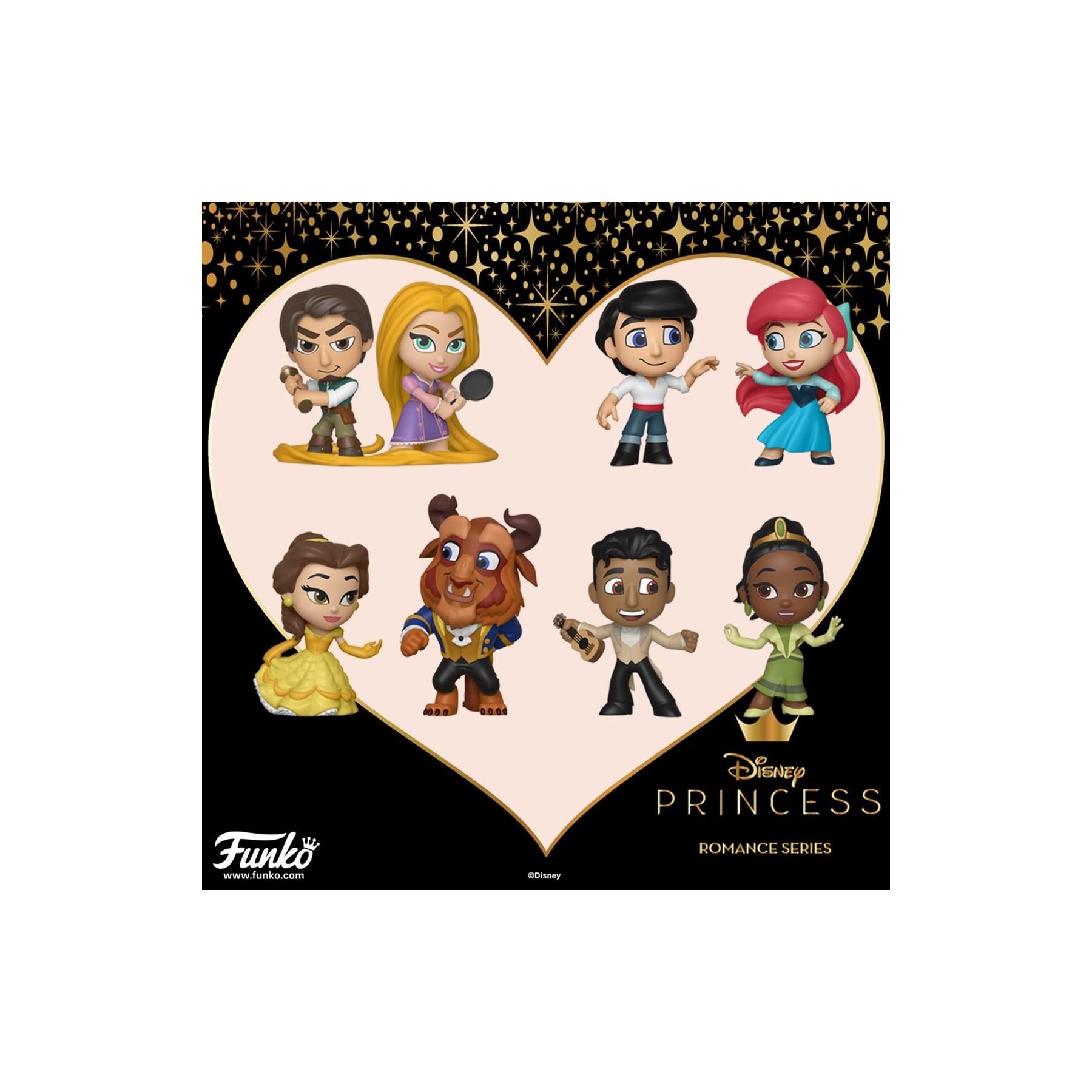 Figura Funko Pop Mistery Mini Disney Royal Romance Enredados