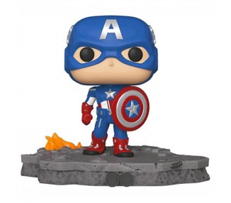 Figura Funko Pop Deluxe Marvel Los Vengadores Avengers Capi