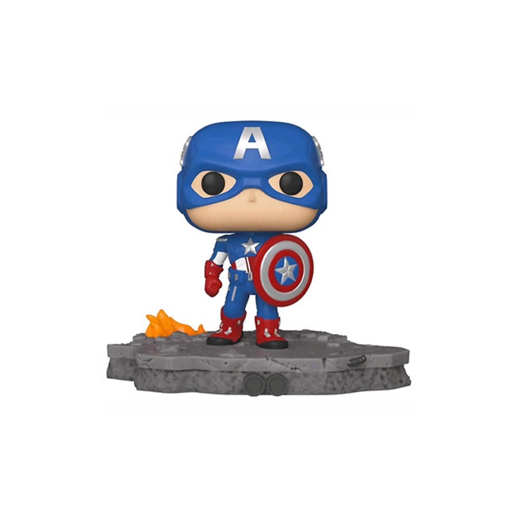 Figura Funko Pop Deluxe Marvel Los Vengadores Avengers Capi