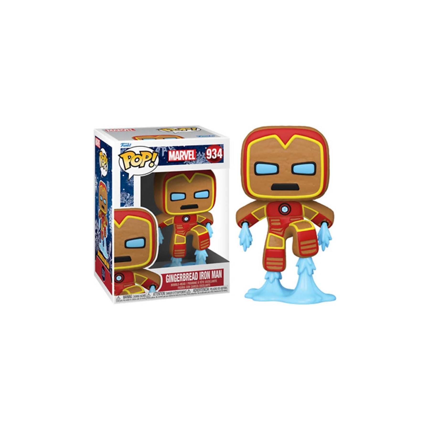 Figura Pop Marvel Holiday Iron Man