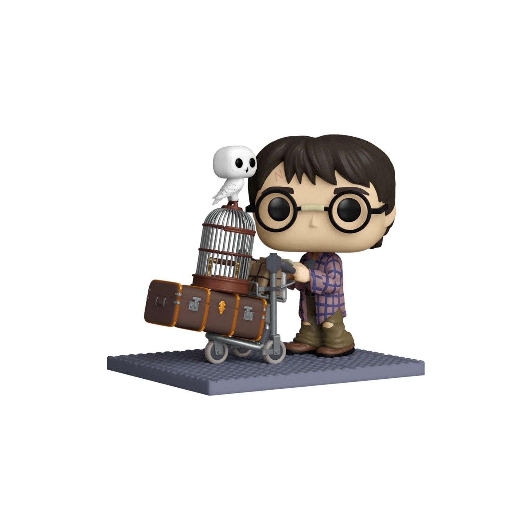 Figura Pop Harry Potter Anniversary Harry Pushing Trolley
