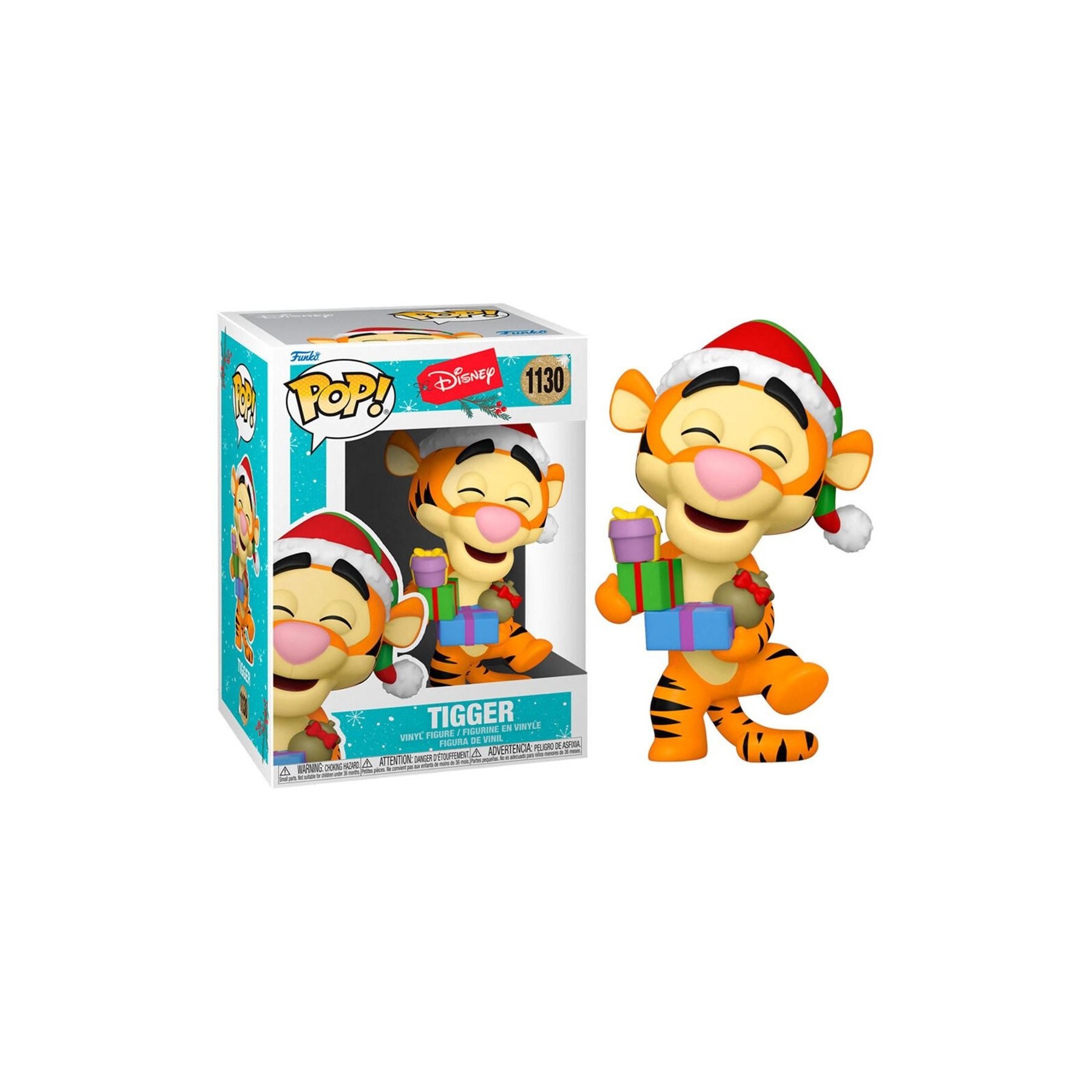 Figura Funko Pop Disney Holiday Tigger