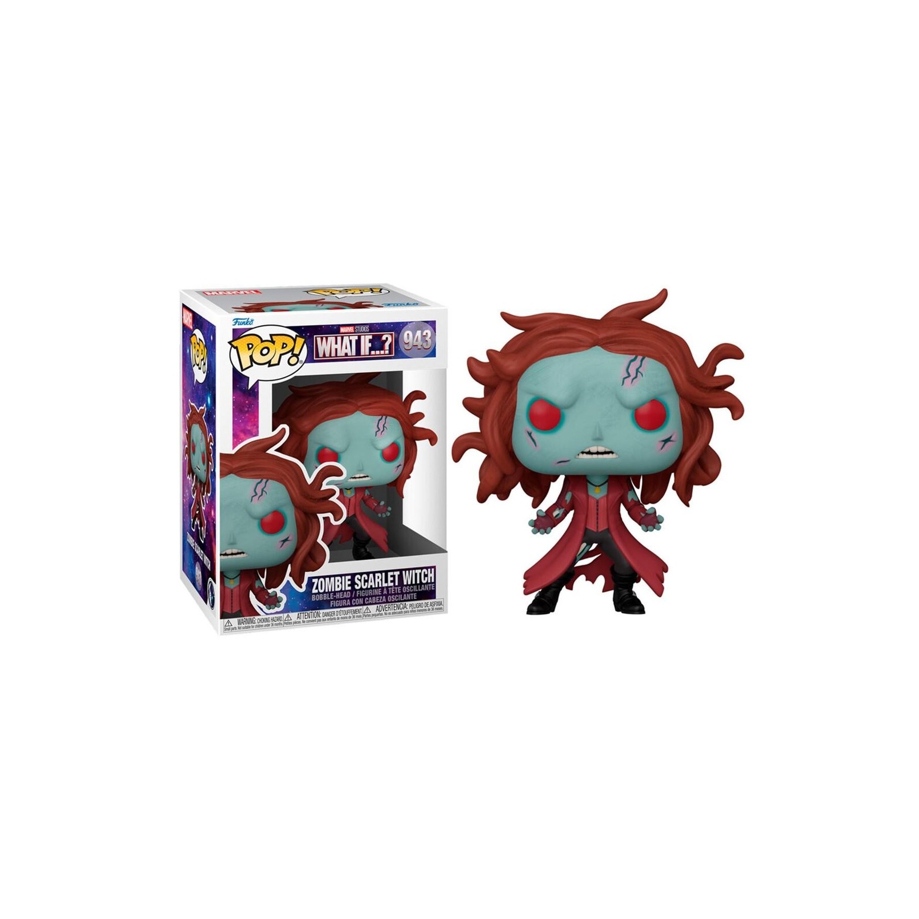 Figura Pop Marvel What If Zombie Scarlet Witch