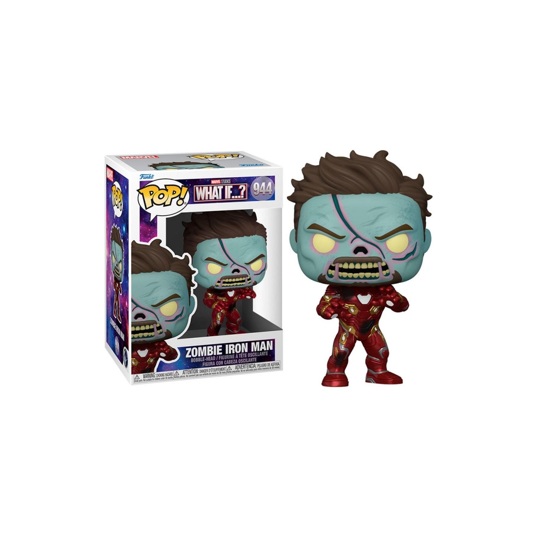 Figura Pop Marvel What If Zombie Iron Man