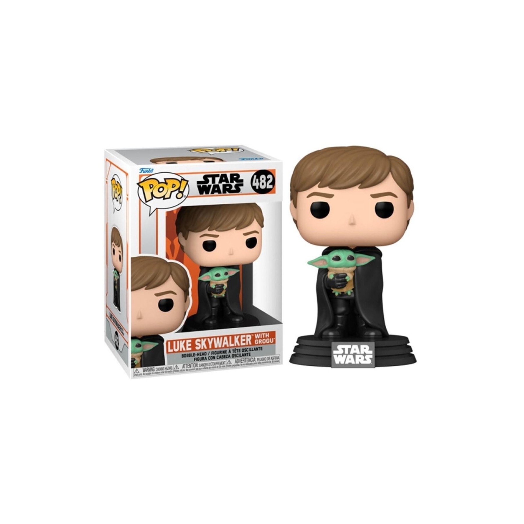 Figura Pop Star Wars Mandalorian Luke With Child